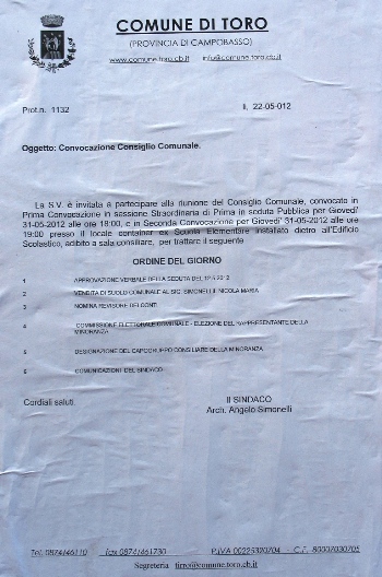 Clicca e visualizza l'avviso comunale