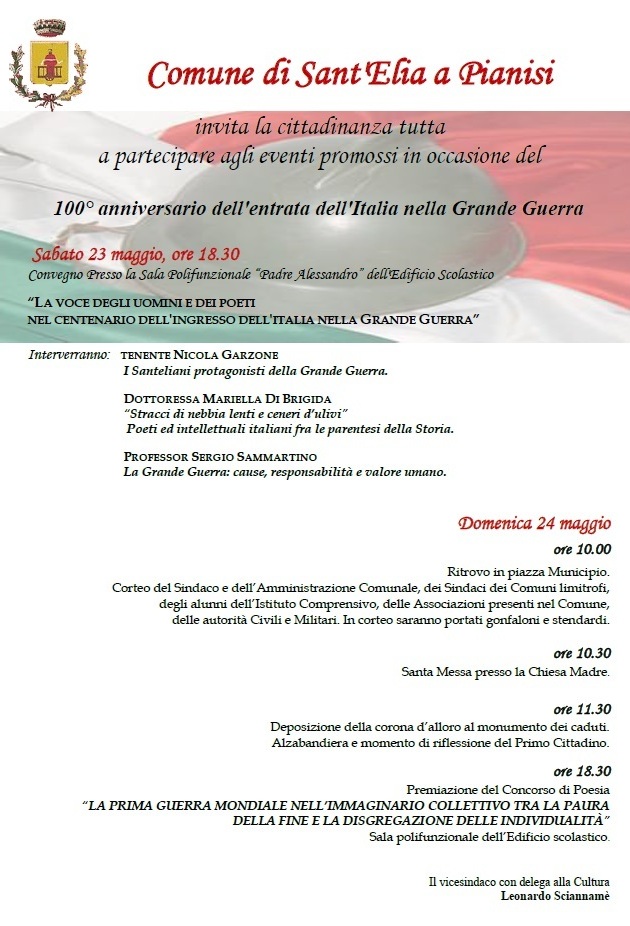 Clicca e visualizza l'avviso