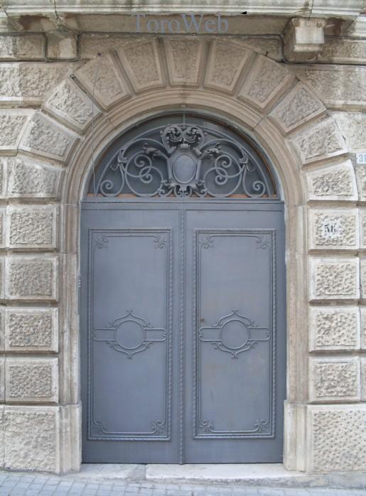 Portale Casa Nicola De Sanctis, Via Pozzillo