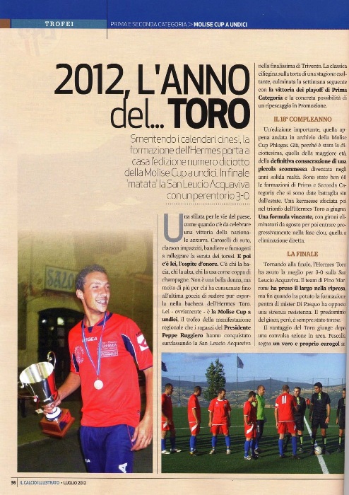 Clicca e ingrandisci l'articolo di Calcio Illustrato 