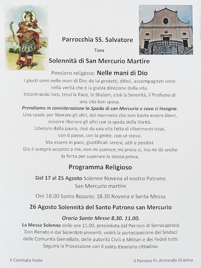 Clicca e visualizza l'avviso