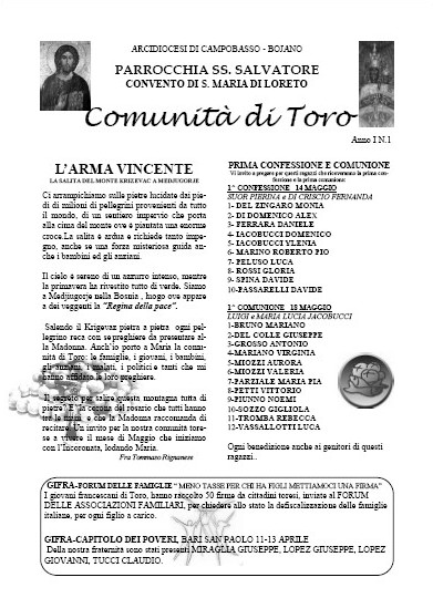 Clicca e ingrandisci il foglio informativo